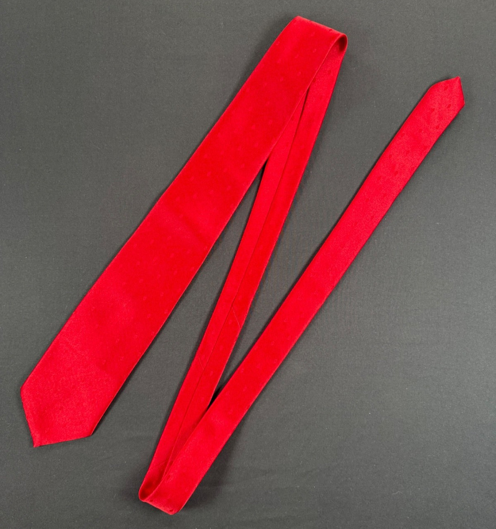 Wembley Red Neck Tie - Vintage!